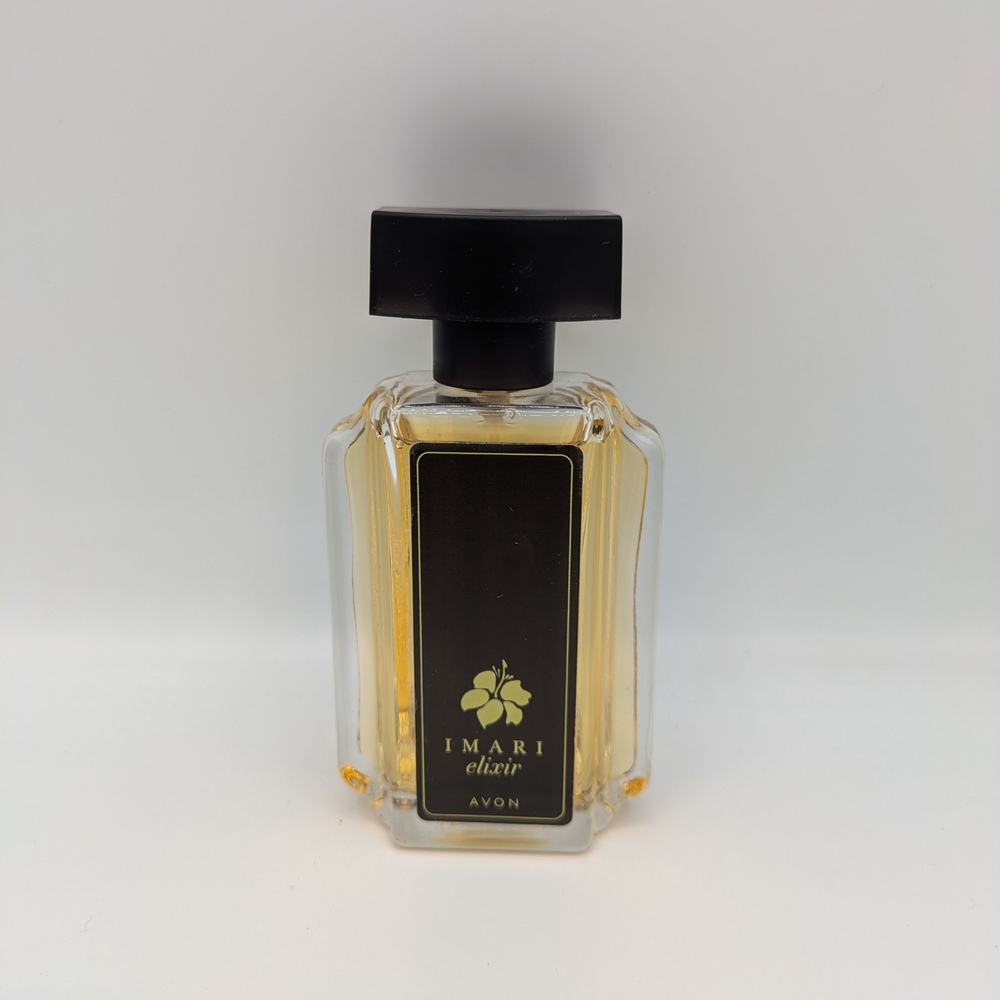 Avon Imari Elixir Fragrance - Black and Gold Design